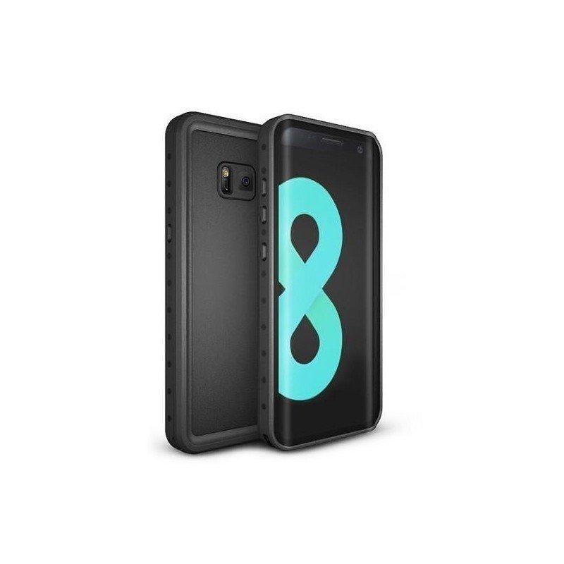 Vízálló és ütésálló tok Galaxy S9 + Fekete