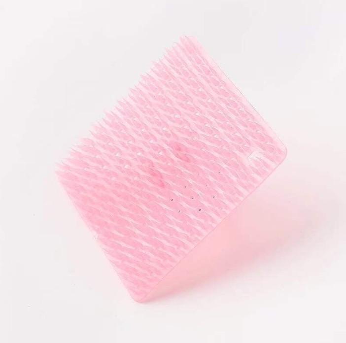 Szilikon tisztító szivacs 3db rózsaszín